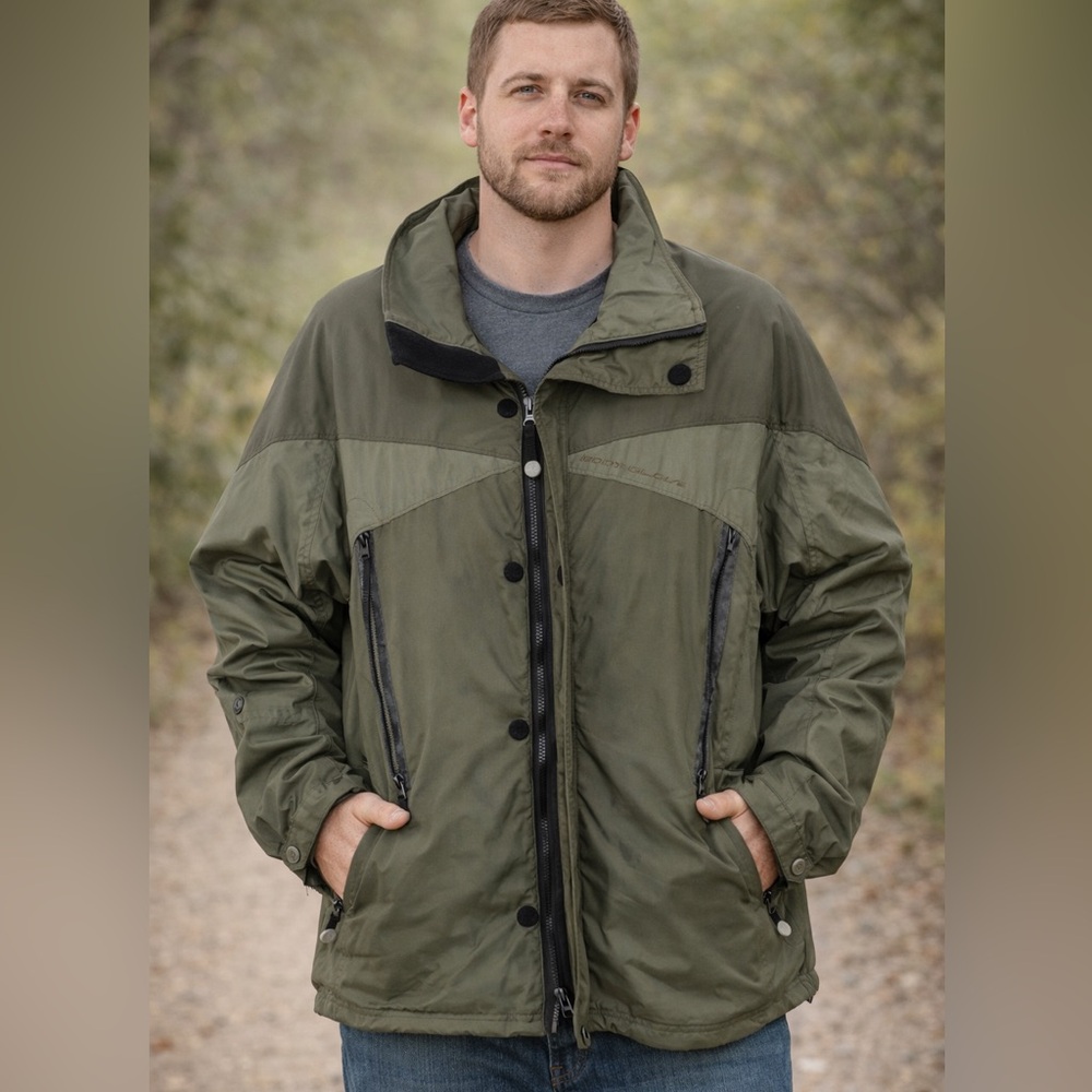 Body Glove men's jacket snowboarding Technical Outerwear Medium Army Green